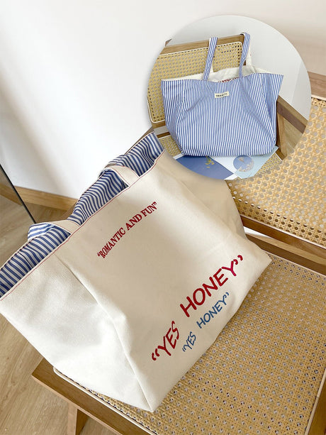 Reversible Large Capacity Tote Bag - Yorkn Inc✅
