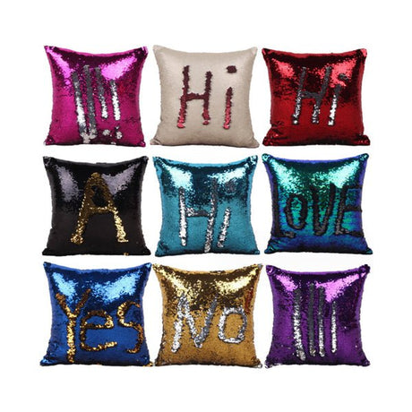 Reversible Sequin Pillow - Yorkn Inc✅