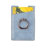 Rfid Blocking Leather Card Holder With Ring Stand - Yorkn Inc✅