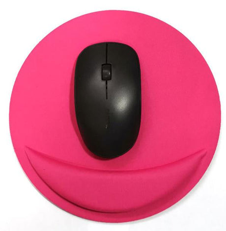 Round Gel Mouse Pad With Wrist Rest - Yorkn Inc✅