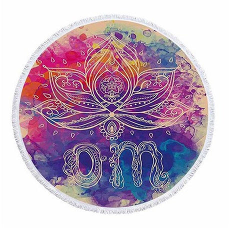 Round Microfiber Beach Towel - Yorkn Inc✅