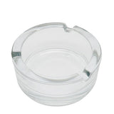Round Transparent Glass Ashtray - Yorkn Inc✅
