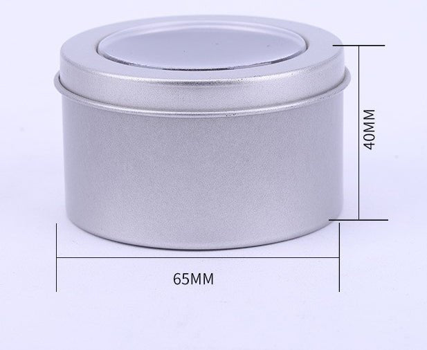 Round Transparent Window Tins - Yorkn Inc✅