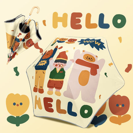 Rounded Corners Kids Umbrella - Yorkn Inc✅