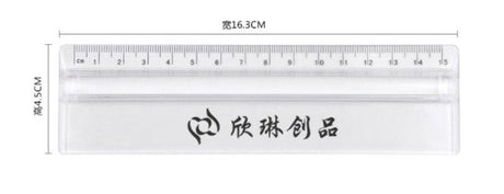 Ruler With Magnifier - Yorkn Inc✅