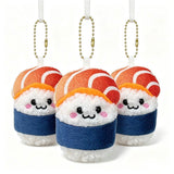 Salmon Sushi Plush Keychain - Yorkn Inc✅