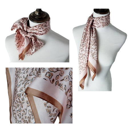 Satin Chiffon Scarf - Yorkn Inc✅