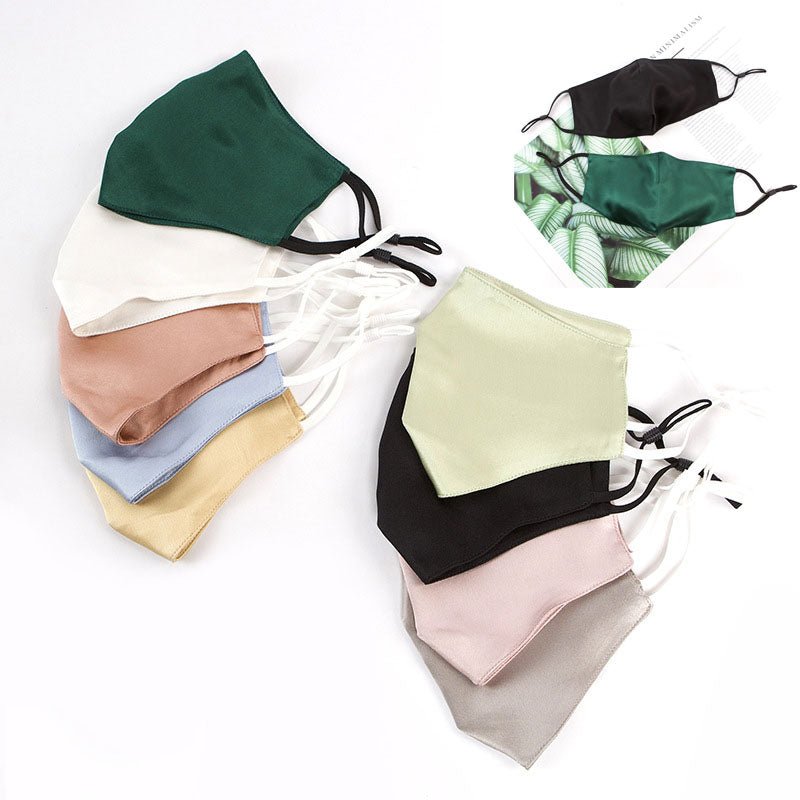 Satin Silk Face Mask - Yorkn Inc✅