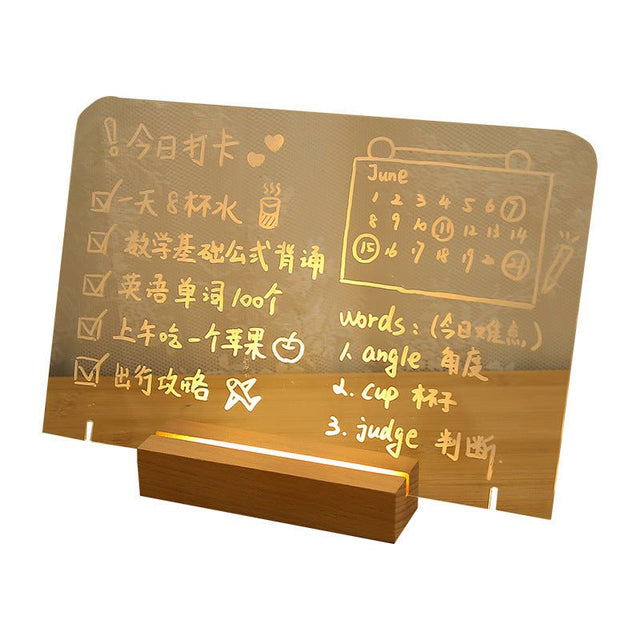 Scribbler Glow Memo Board With Pen - Yorkn Inc✅