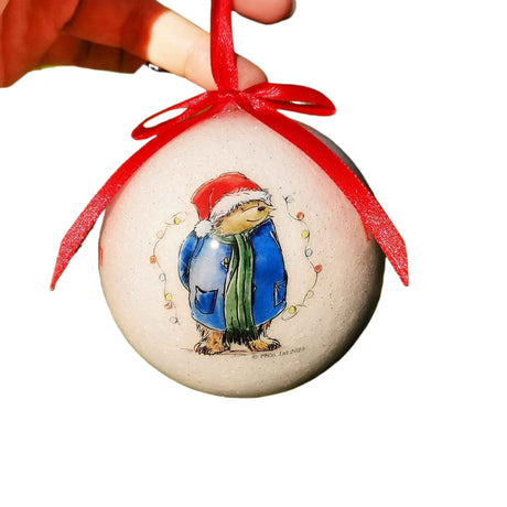 Shatterproof Glitter Christmas Ball - Yorkn Inc✅