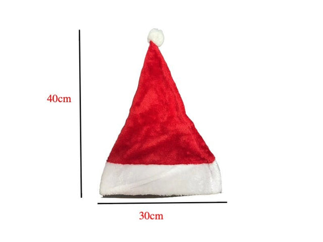 Short Furry Christmas Santa Hat - Yorkn Inc✅