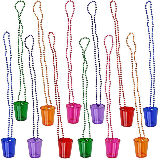 Shot Glass Beaded Necklace - Yorkn Inc✅