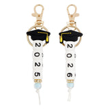 Silicone Bead Graduation Keychain - Yorkn Inc✅