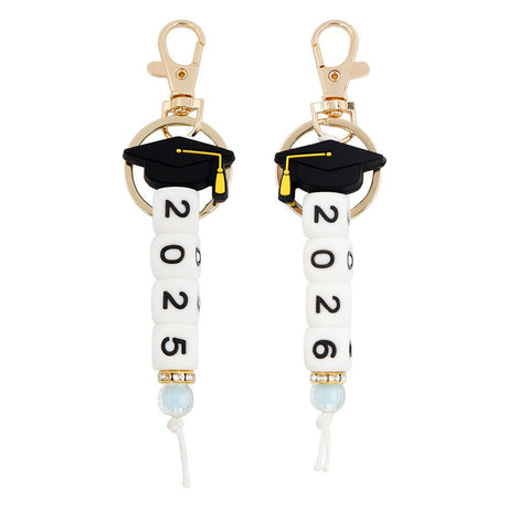 Silicone Bead Graduation Keychain - Yorkn Inc✅