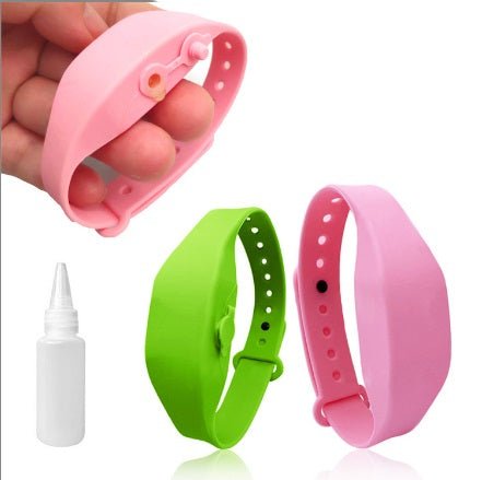 Silicone Hand Sanitizer Bracelet - Yorkn Inc✅
