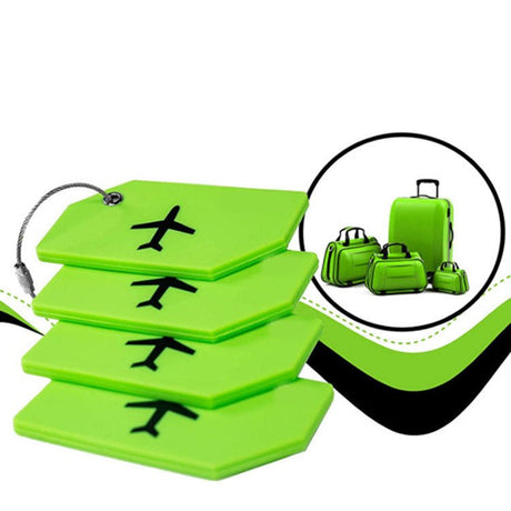 Silicone Luggage Tag With Id Card - Yorkn Inc✅