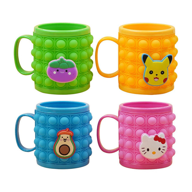 Silicone Push Bubble Fidget Popper Mug - Yorkn Inc✅