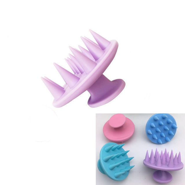 Silicone Scalp Massager Shampoo Brush - Yorkn Inc✅