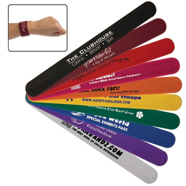 Silicone Slap Bracelet - Yorkn Inc✅