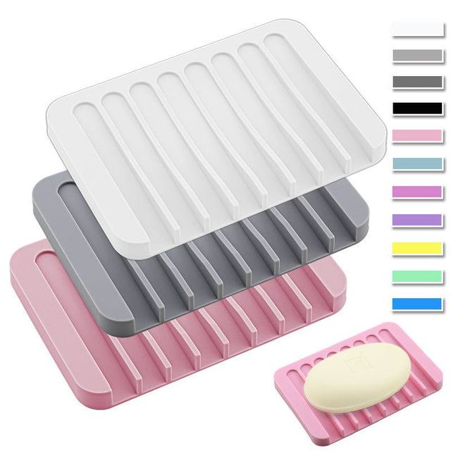 Silicone Soap Holder Soap Dishes - Yorkn Inc✅