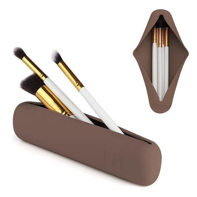 Silicone Travel Makeup Brush Holder - Yorkn Inc✅