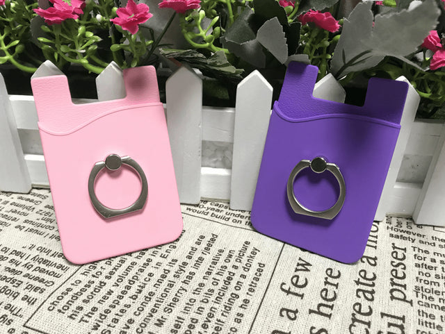 Silicone Wallet With Ring - Yorkn Inc✅