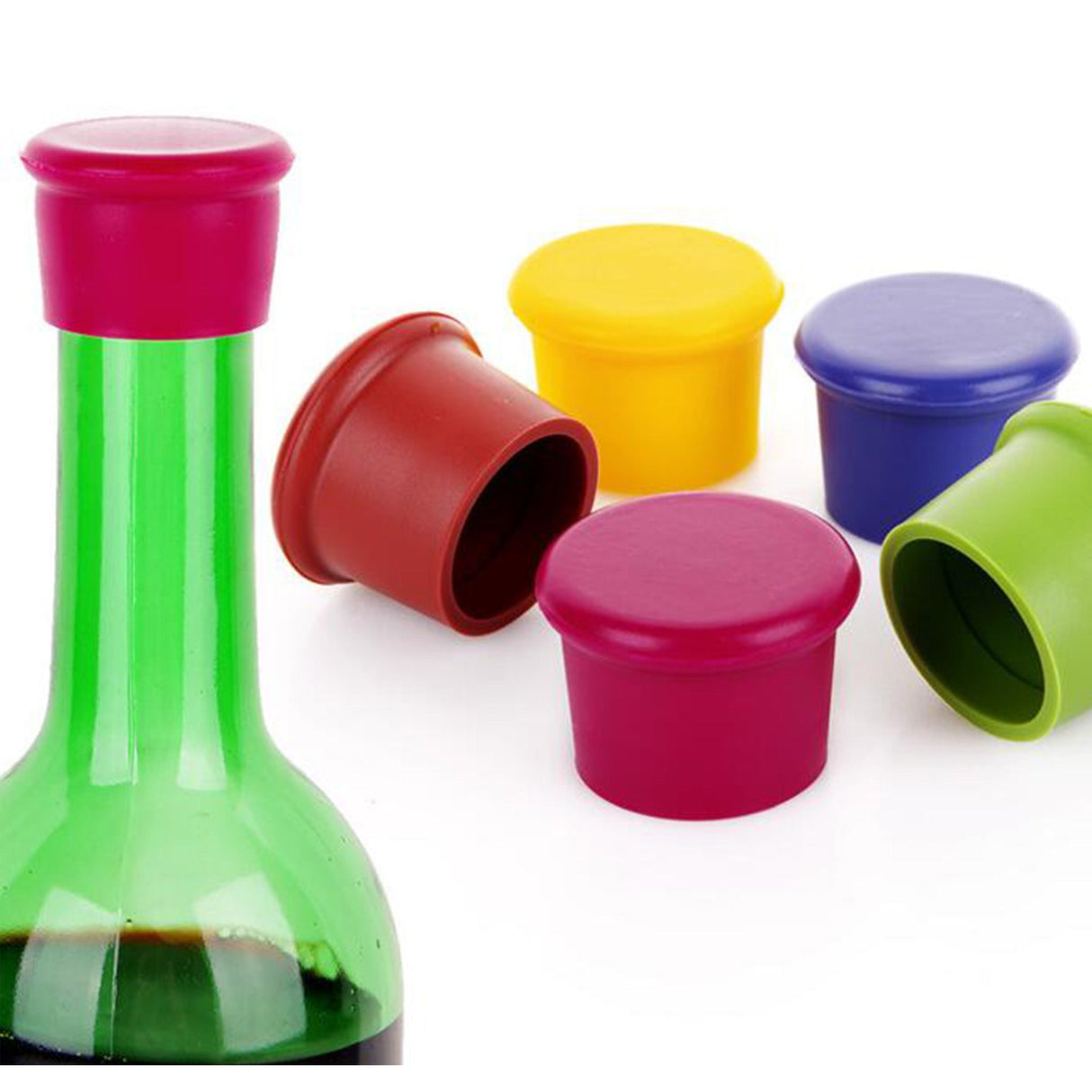 Silicone Wine Bottle Caps - Yorkn Inc✅
