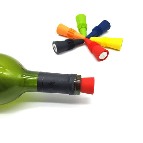 Silicone Wine Bottle Stopper - Yorkn Inc✅