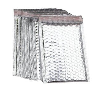 Silver Aluminum Foil Bubble Mailers - Yorkn Inc✅