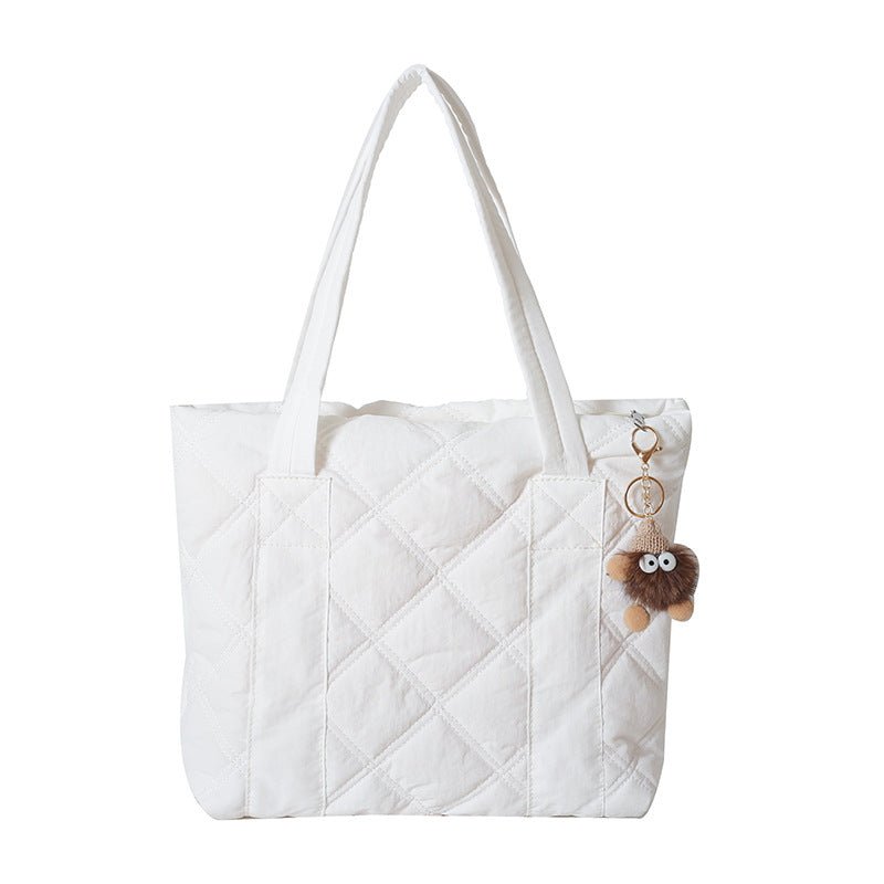 Single Shoulder Nylon Tote Bag - Yorkn Inc✅