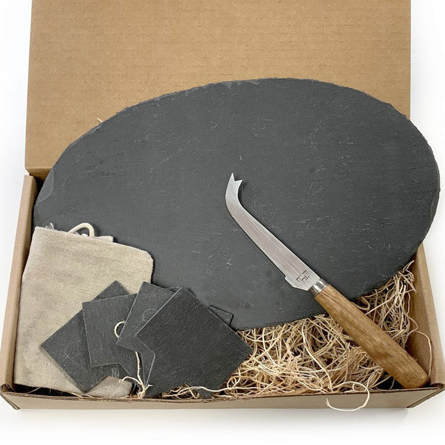 Slate Cheese Serving Set For Gift - Yorkn Inc✅
