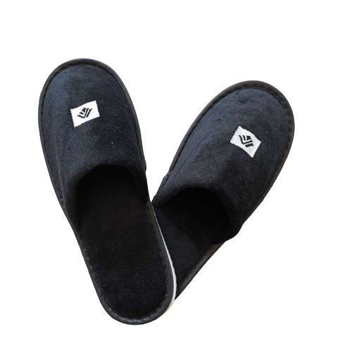 Slippers With Embroidered Logos - Yorkn Inc✅