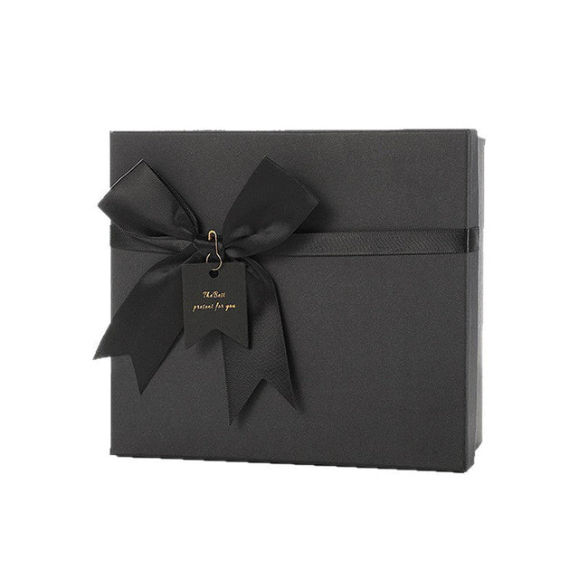 Small Black Gift Box With Bow - Yorkn Inc✅