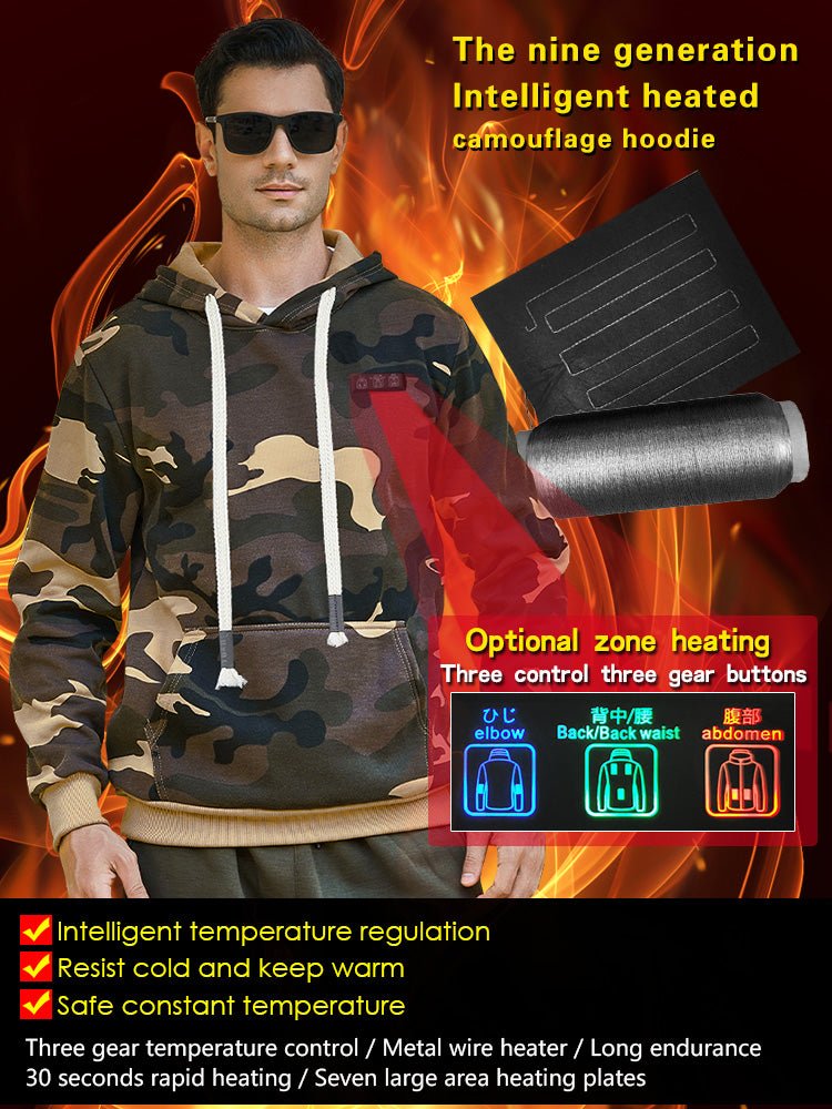 Smart Heating Hoodie - Yorkn Inc✅