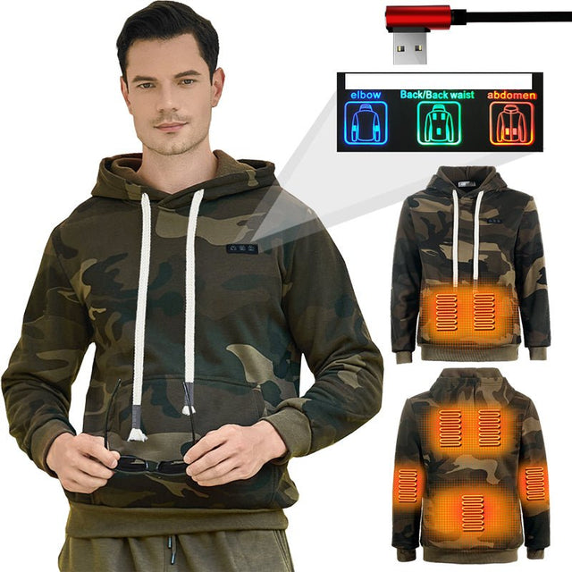 Smart Heating Hoodie - Yorkn Inc✅