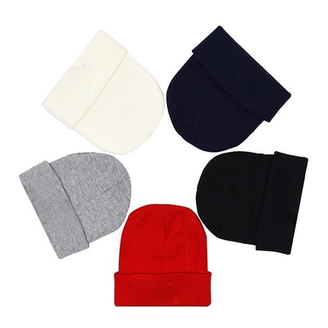 Smooth Knitted Woolen Hat - Yorkn Inc✅