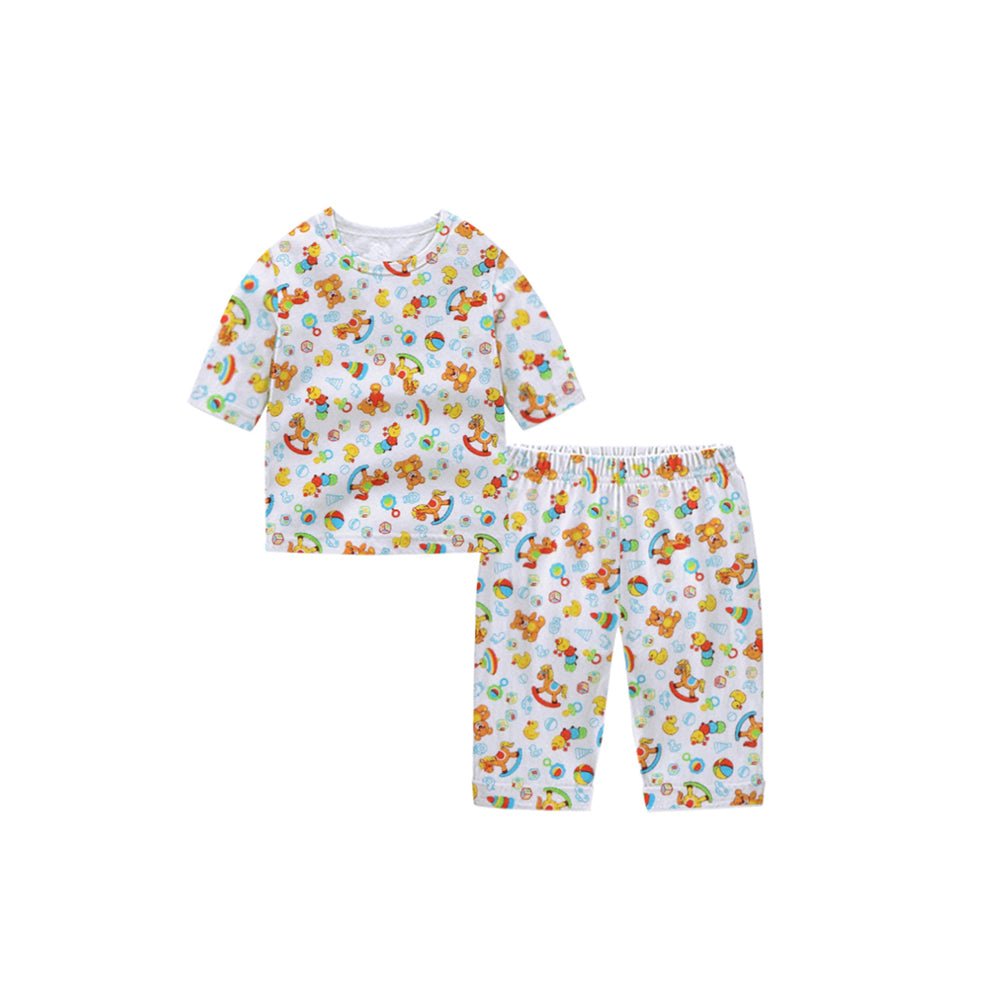 Soft & Breathable Imitation Cotton Kids Pajamas - Yorkn Inc✅