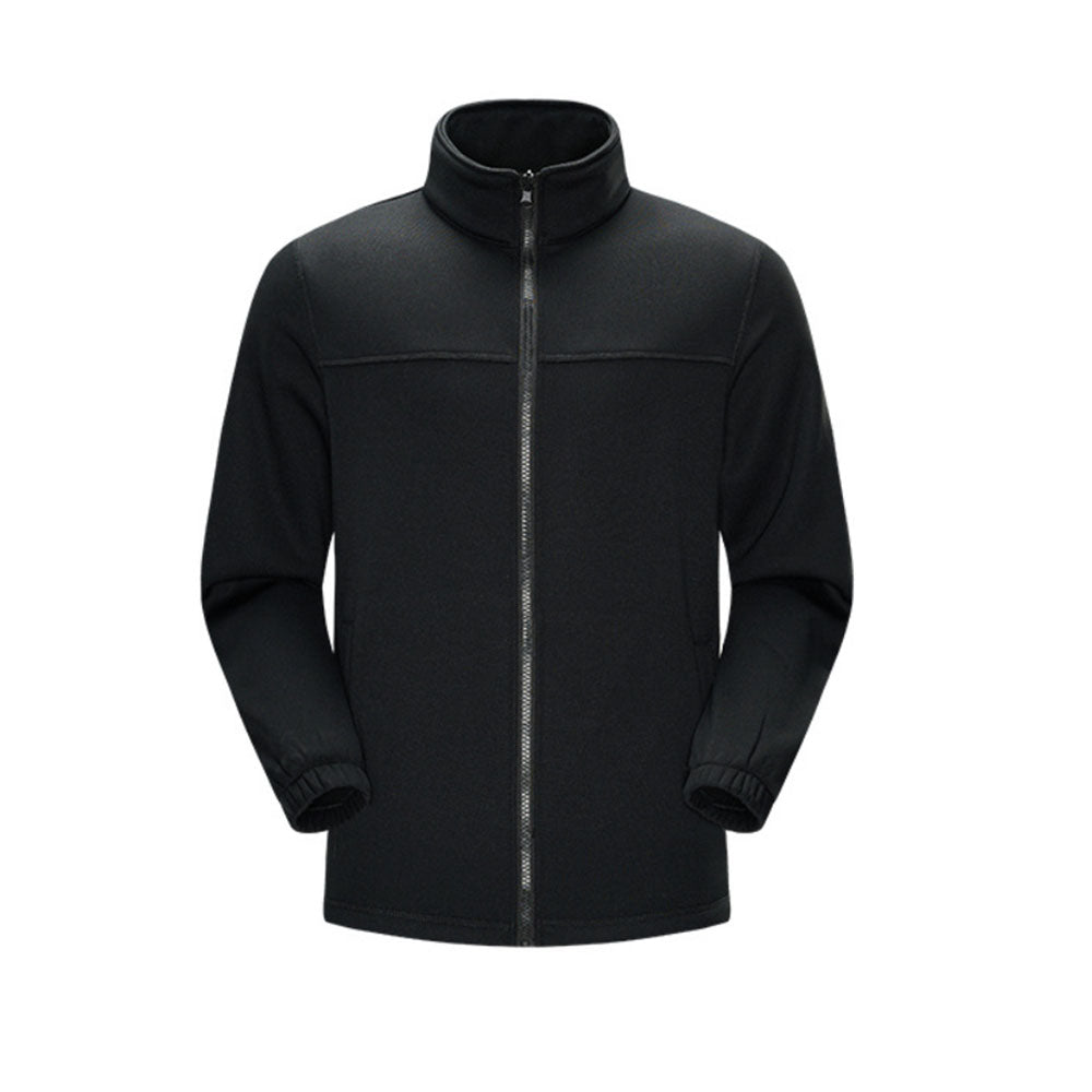 Soft Fleece Jacket With Zip - Yorkn Inc✅