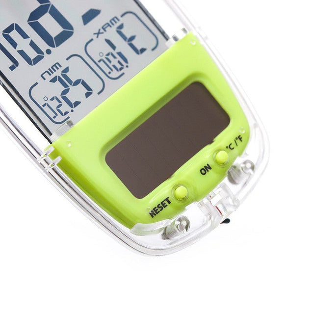 Solar Energy Indoor Thermometer - Yorkn Inc✅