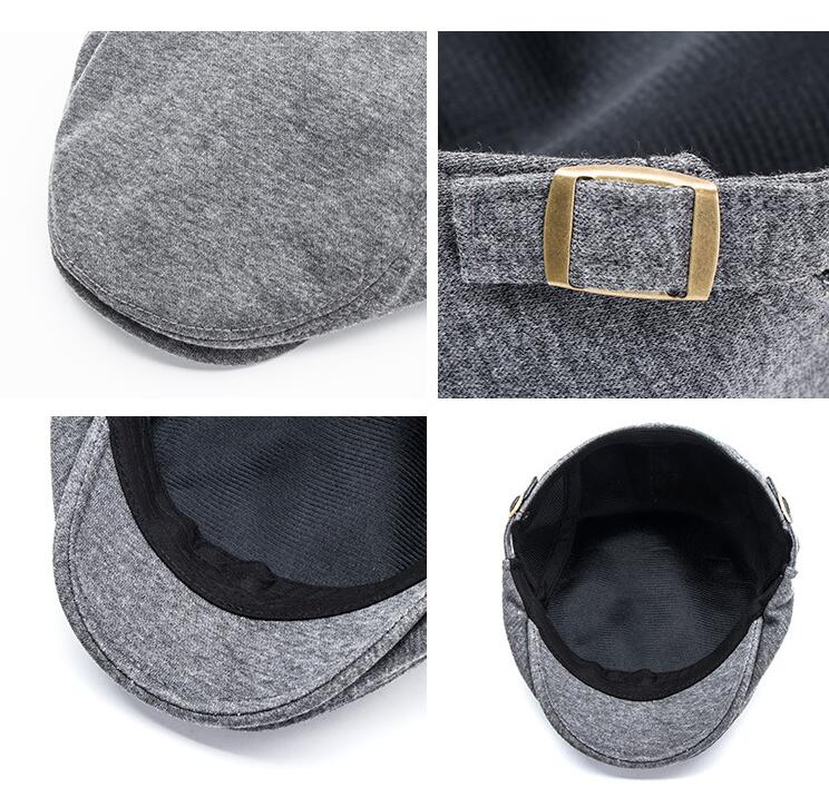 Solid Color Knitted Beret - Yorkn Inc✅