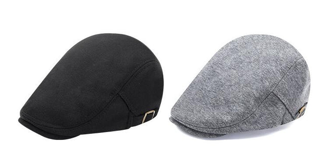 Solid Color Knitted Beret - Yorkn Inc✅