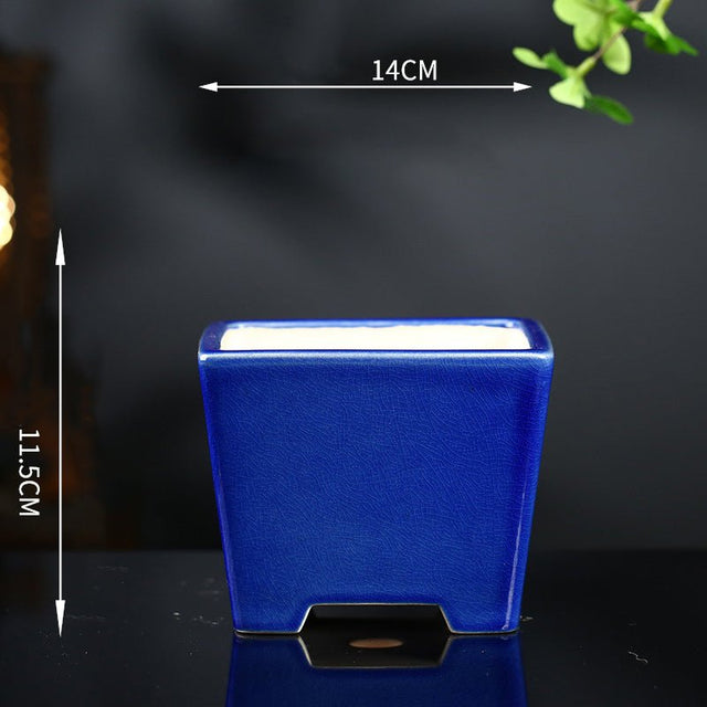 Square Ceramic Pot - Yorkn Inc✅