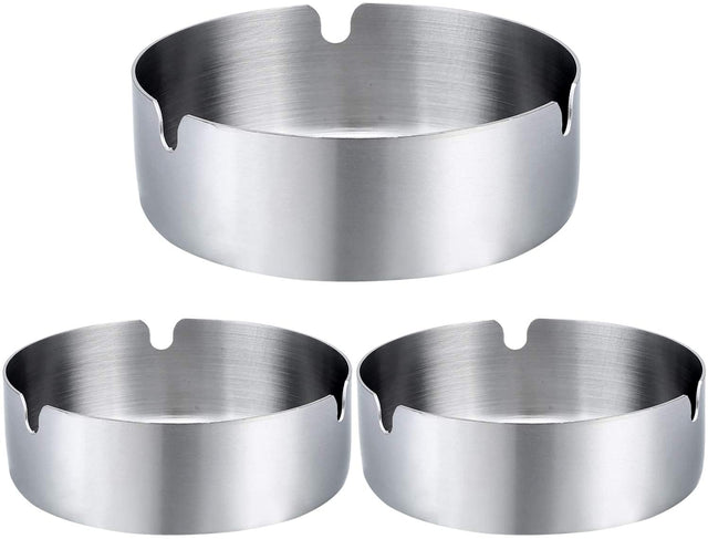 Stainless Steel Ashtray - Yorkn Inc✅