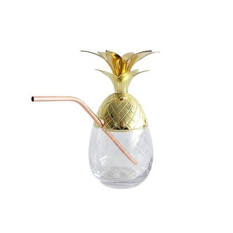 Stainless Steel Cocktail Pineapple Cup - Yorkn Inc✅