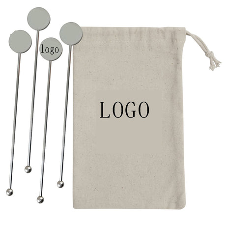 Stainless Steel Cocktail Stirrers Set - Yorkn Inc✅
