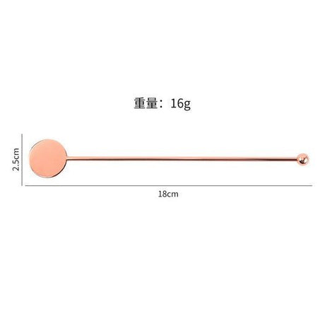 Stainless Steel Cocktail Stirrers Swizzle - Yorkn Inc✅