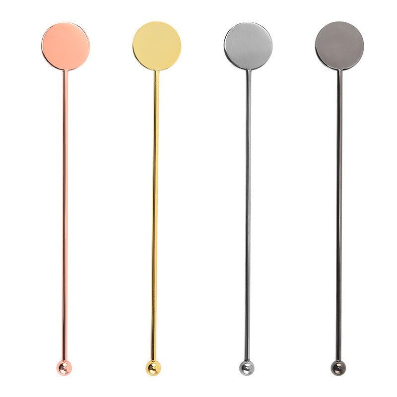 Stainless Steel Cocktail Stirrers Swizzle - Yorkn Inc✅