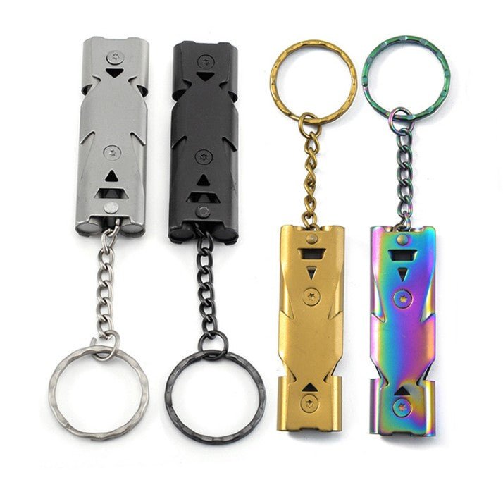 Stainless Steel Double Whistle - Yorkn Inc✅