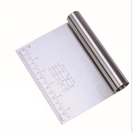 Stainless Steel Dough Scraper Cutter - Yorkn Inc✅