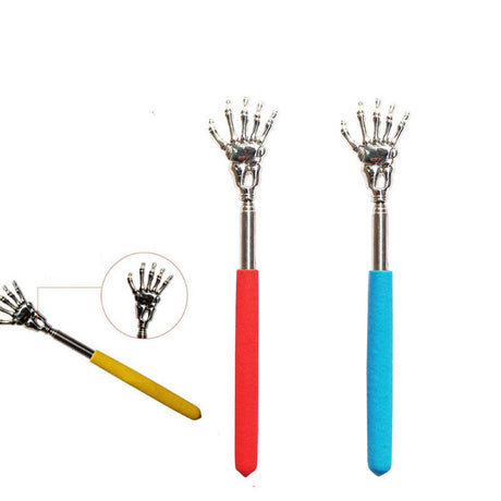 Stainless Steel Extendable Telescoping Back Scratcher - Yorkn Inc✅